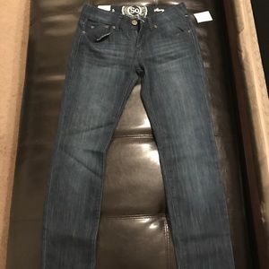 Dark blue SO skinny jeans